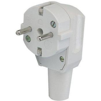 Clavija de Enchufe Simon 25A para Vitrocerámica Blanca