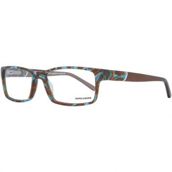 More & More 50510 740 Women's Eyeglasses Blue Size 53 (Frame Only) - Blue Light Block Available