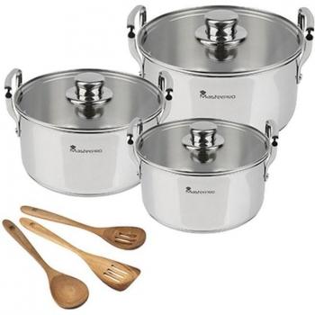 Batería De Cocina Masterpro Smart 9 Piezas