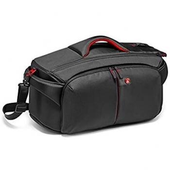 Manfrotto CC-193N PL, Bolsa de Hombro para Cámaras de Video o Cámaras DSLR Profesionales y Sus Accesorios, Compacta, Compatible con Canon XF305, Sony PMW-X200 - Negro