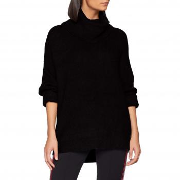 Esprit 098ee1i029, suéter para Mujer, Negro