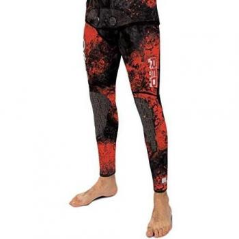 Omer - Pantalón de Piedra roja de 3 mm para el baño, Unisex, Multicolor, S
