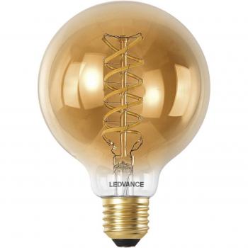 Bombilla LED E27 8W 600Lm Regulable CCT 2200-5000K 320º IP20 LEDVANCE SMART+ WiFi G95 oro
