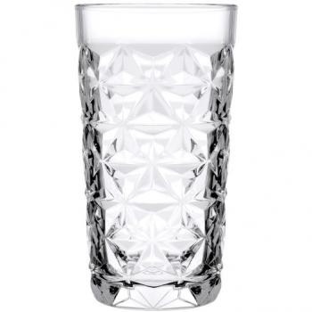 Vasos Largos Estrella Pasabahce de Vidrio 49 cl Set de 4 Piezas