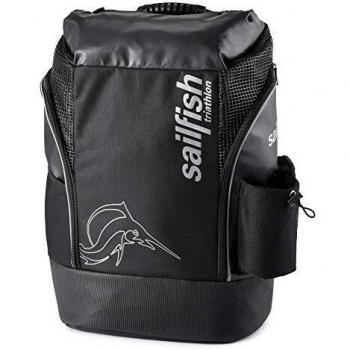 Mochila sailfish 35 litros z backpack cape town black silver