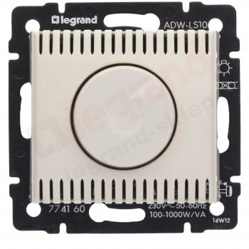 Pulsador Regulador de Luz Valena 1000W Marfil LEGRAND