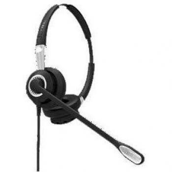 Jabra BIZ 2400 II USB-A Wired Office Headset with Noise Cancellation, Black