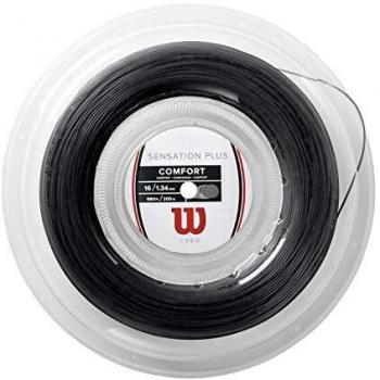 Wilson Sensation Plus Tennis String Reel 200m - Black