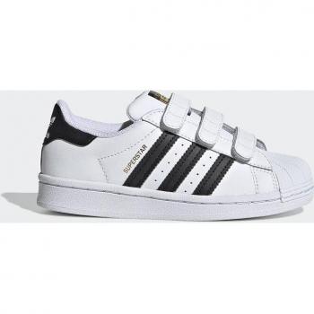 Adidas Originals Superstar CF C Zapatillas Casual para Niños - Blanco