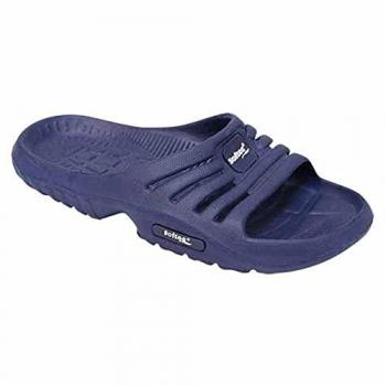 Caja 12 Pares Chancla Modelo Evy Color Navy Tallas 30-35 Hombres Softee