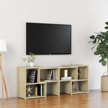 Mueble para TV Sonoma Roble 104x30x52 cm Madera multicapa
