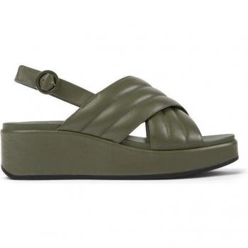 Sandalia mujer Camper Misia verde