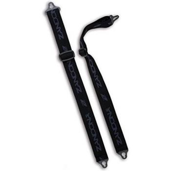 Zandonà 9156K00UNBK Tirantes para Protección Dorsal Spare Suspenders Fibra 100, Color Negro Talla Única