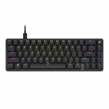 Teclado mecánico para juegos Corsair K65 PRO MINI RGB 65% con interruptores OPX y teclas PBT