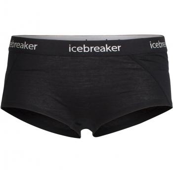 Icebreaker Wmns Sprite Hot Pants Boxeador de los Deportes, Mujer, Negro, XL