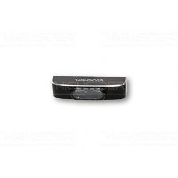 Highsider Luz Trasera LED Conero T2, vidrio tintado, color negro
