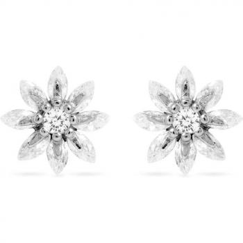 Pendientes de Plata de Ley 925 Luxenter Aul Essential con Baño de Rodio y Circonita Brillante