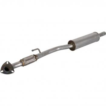 Silenciador central e intermedio 4MAX 0219-01-30080 y 4MAX 0219-01-30080P, compatible con vehículos, fabricado en acero inoxidable, diseño de alta resistencia a la corrosión