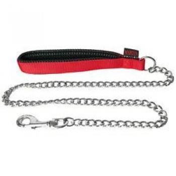 Correa para perro de nylon clásico roja Martin Sellier 100 x 2,5 cm