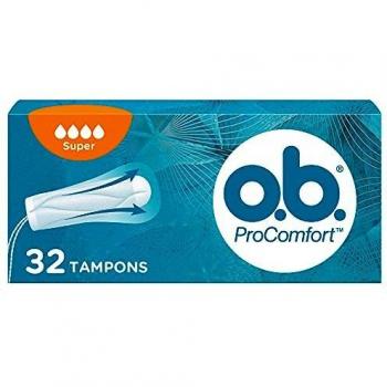 O.B. Tampones Digitales con Absorción Super - 3 Paqueted de 32 Unidades - Total: 96 uds