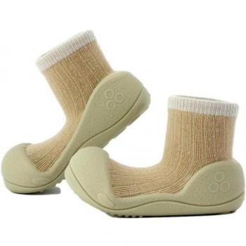 ATTIPAS PRIMEROS PASOS PALLET GREEN MINT PA04 VERDE - Zapatillas para bebés, diseño unisex, color verde menta, suela antideslizante, material transpirable y flexible, ideales para primeros pasos