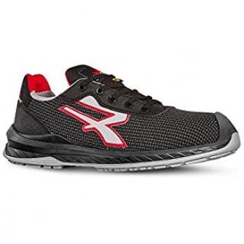 Zapatos de seguridad U-Power Lisbon S3 CI SRC ESD - Talla 46 EU, Zapatillas Unisex Adulto, Color Negro