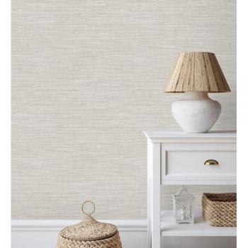 Muestra DIN A4 de Papel Pintado de Fibras Vegetales en Tonos Naturales con Textura - Nora Texture 681951 de GAULAN