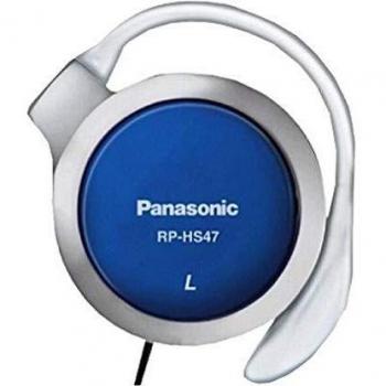 Panasonic RP-HS47E Auriculares de diadema abiertos, color azul