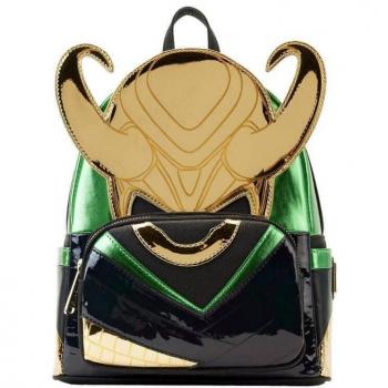 Loungefly Marvel Metallic Loki Mini Backpack