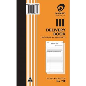 Olympic No. 700 Carbonless Duplicate Delivery Book with 100 Leaves