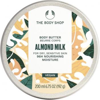 The Body Shop Almond Milk Body Butter 200ml - Nourishing Body Butter for Dry and Sensitive Skin