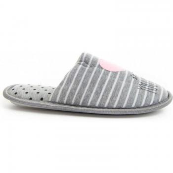 Zapatilla de Casa para Mujer Northome Homer Gris