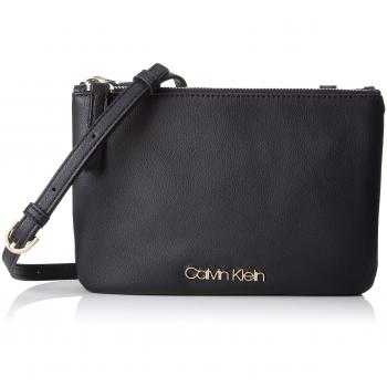 Calvin Klein - Ck Must Ew Crossbody, Bolsos bandolera Mujer, Negro