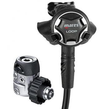 Mares Loop 15X Regulatore de Buceo, Adultos Unisex, Negro, Talla Unica