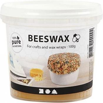 Cera de Abeja 100% Natural en Tarro - 100 gr