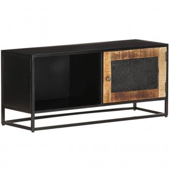 vidaXL TV Cabinet 90x30x40 cm Rough Mango Wood