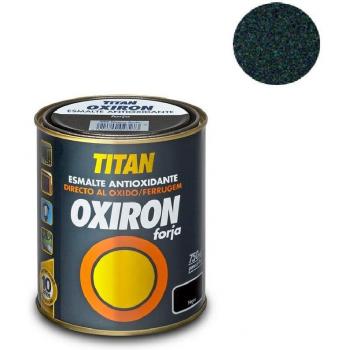Titan Oxiron Forja Esmalte Antioxidante Metálico Negro 750 ml