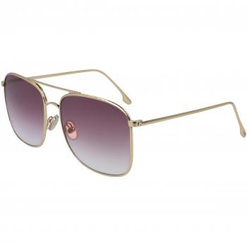 Victoria Beckham VB202S-712 Women's Sunglasses - Gold Frame, 59 mm Lens