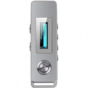 AGPTek® Mini profesional Grabadora de Voz digital 8GB HD de reducción de ruido de remoto con función MP3