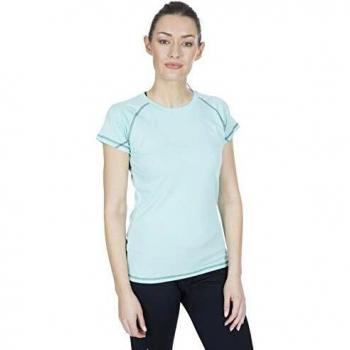 Trespass Viktoria Camiseta de Manga Corta de Secado rápido para Mujer, Viktoria, Mujer, Color Tropical, tamaño XX-Large