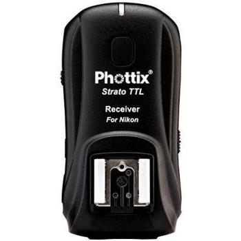 Phottix Strato TTL - Disparador inalámbrico Nikon, negro