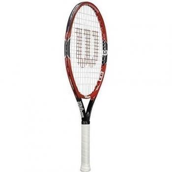 Wilson - Raqueta de Tenis Nivel Principiante Players Federer Junior - Multicolor, 23