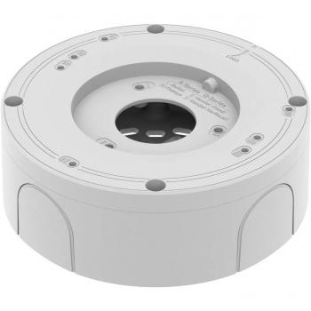Caja de conexión Hanwha SBV-A14B para cámaras de seguridad, kit de montaje blanco