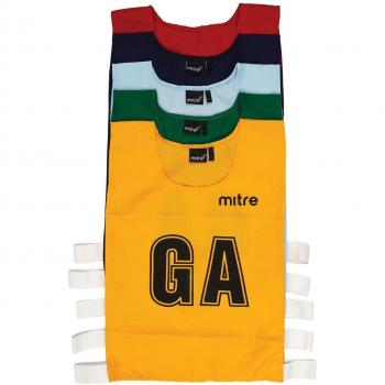 Mitre Juego de Petos para Entrenamiento Profesional de Netball