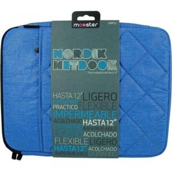 Mooster Funda para portátil o Tablet hasta 12´´de Color Azul