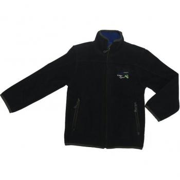Peak Mountain Econan Kids Fleece Jacket - Navy Blue, 5 Years
