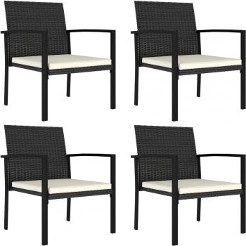 Sillas de comedor de jardín ratán sintético