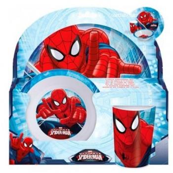 Spiderman - Set 3 piezas, melamina