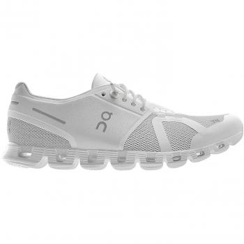 Cloud Mesh Men's Low-Top Athletic Sneakers - Color: White