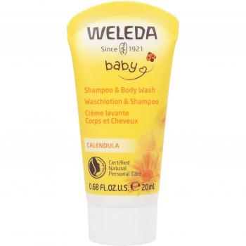 Weleda Calendula Baby & Child Washing Lotion & Shampoo Mini, 20 ml